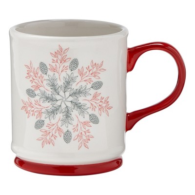 tagltd Tis Season Snowflake Mug 16 oz