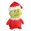 Aurora Medium Pop Art Santa Grinch Dr. Seuss Whimsical Stuffed Animal Red 9.5" - 2 of 4