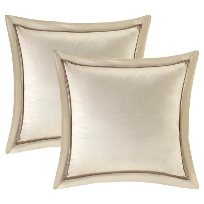 Ivory Microfiber Queen 24-Piece Bedding Set