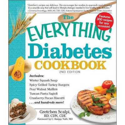 The Everything Diabetes Cookbook - (Everything(r)) 2nd Edition by  Gretchen Scalpi (Paperback)