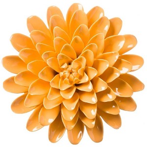 VivaTerra Ceramic Wall Flowers, 4" - 1 of 1