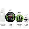 Big Dot of Happiness Zombie Zone - Halloween or Birthday Zombie Crawl Party Giant Circle Confetti - Party Decorations - Large Confetti 27 Count - 3 of 4