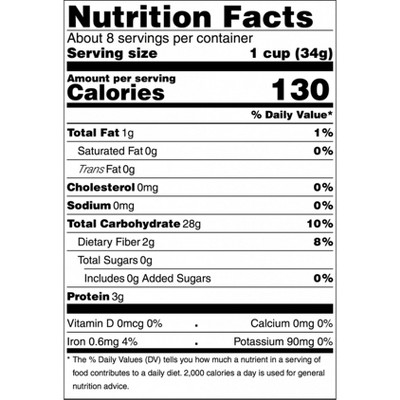 The Real Cereal Company Organic Rice Crisps Breakfast Cereal - 8.4oz