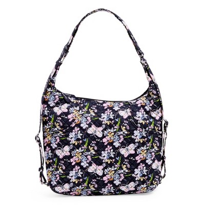 Vera Bradley Women's Performance Twill Convertible Small Backpack Peach  Blossom Bouquet : Target