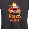 Women's - Inside Out - Anger Fired Up Short Sleeve Graphic T-Shirt - 2 of 4
