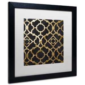Trademark Fine Art-Color Bakery 'Moroccan Gold IV' Matted Framed Art - 1 of 4