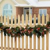 9' Prelit LED Magnolia Mix Pine Garland with Bows "Red Berry" Lights - National Tree Company - 2 of 4