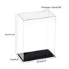 Unique Bargains Acrylic Self-Assembly Dustproof Collectibles Protection Display Case - 2 of 4