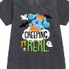 Girls' - Blue's Clues & You! - Creeping It Real Graphic Short Sleeve Fleece Dress - 2 of 3
