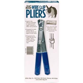 Pet Lodge Metal Wire Cage Clip Pliers Silver 7 in. H X 1 in. W X 6 in. D