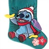 WondaPop Stitch Santa Hat Applique Christmas Stocking - image 2 of 4