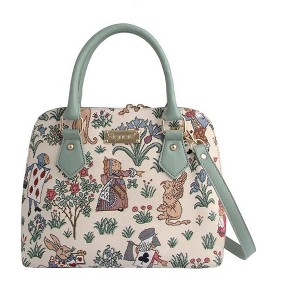 Signare USA Alice in Wonderland Convertible Top Handle Handbag - 1 of 4