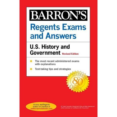 Regents Exams and Answers: U.S. History and Government Revised Edition - (Barron's Regents NY) by  Eugene V Resnick & John McGeehan (Paperback)