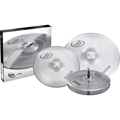 Sabian Quiet Tone Practice Cymbal Set, 13/14/18