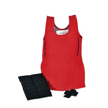 Abilitations Weighted Vest, Red, X-Small, 2 Pounds