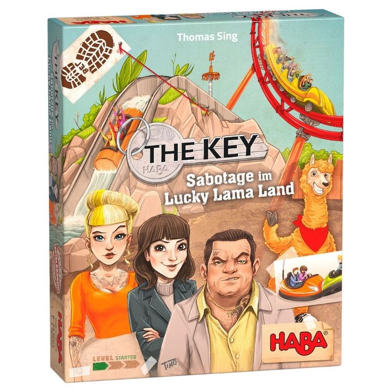 HABA The Key: Sabotage At Lucky Llama Land, 1 of 9