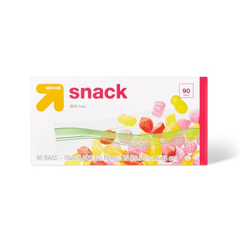 portion control snack bags (bpa free) ~ 3 1/2 x 5 7/8 ~ (64 bags x 2 =  128 bags)