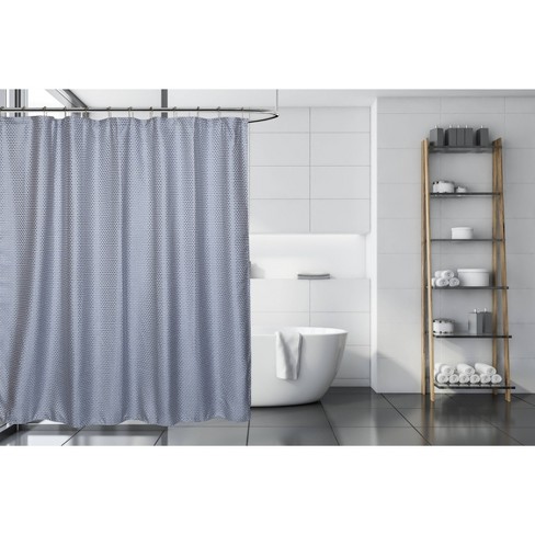 Cardiff Shower Curtain Blue Moda At, Shower Curtain For Stall Target