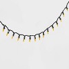 100ct LED Smooth Halloween Mini String Lights Orange - Hyde and EEK! Boutique™ - 3 of 4