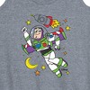 Women's - Disney - Spaced Out Graphic Racerback Tank - 2 of 4