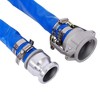 NAYSAYE Cleaning Tool Pool Backwash Hose Reinforced PVC Water Discharge Hose for Outdoor Cleaning , Blue, 13.2"*10.90"*4.20" - 4 of 4