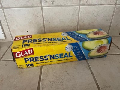 Glad Pressn Seal Wrap, Christmas Special Design, 140 Square Foot Total  (pack of 2)