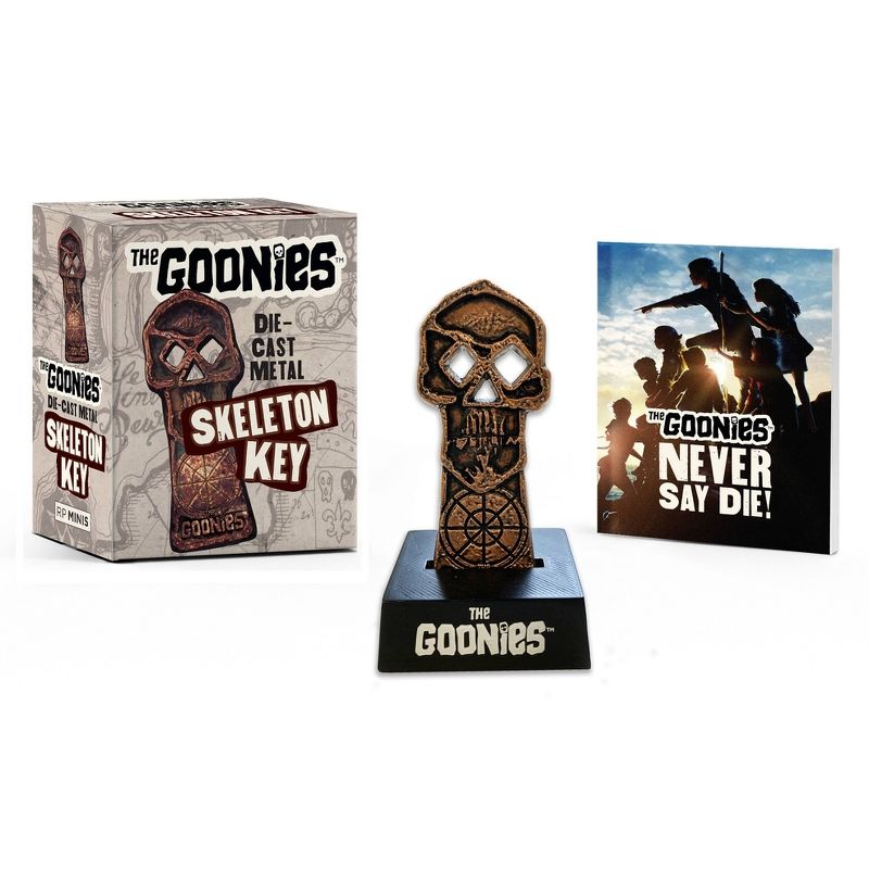 The Goonies: Die-Cast Metal Skeleton Key - (Rp Minis) by  Running Press & Warner Bros Consumer Products Inc (Paperback), 1 of 2