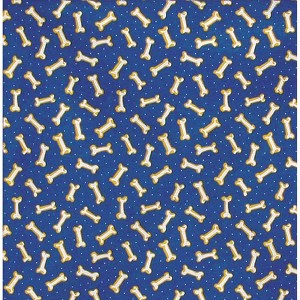 Top Performance Tossed Bones Bandana Blue - 1 of 1
