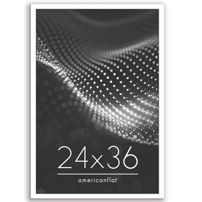 Americanflat Poster Frame - Perfect for Photos and Artwork - Black