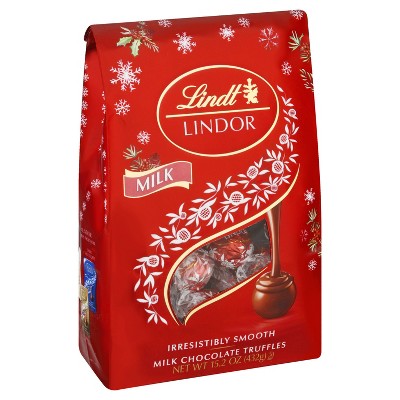 Lindt Holiday Milk Chocolate Bag - 15.2oz