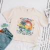 Simply Sage Market Salt Water And Sun Shine Circle Boxy Crop Top - 2 of 4