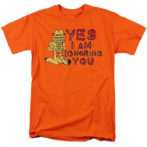 Garfield Yes I Am Adult T-Shirt Orange - 1 of 4