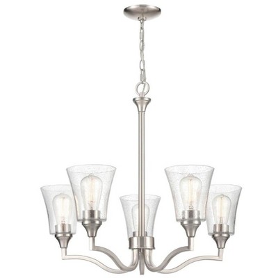Millennium Lighting Caily 5 - Light Chandelier in  Brushed Nickel
