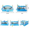Racxily Multifunctional Jump 'n Slide Inflatable Bouncer for Kids Complete Setup with Blower - 198" x 180" Play Area - 96" Tall - 2 of 4