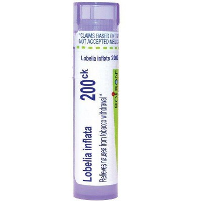 Lobelia Inflata 200CK by Boiron Homeopathic Single Medicine For Stress & Sleep  -  80 Pellet