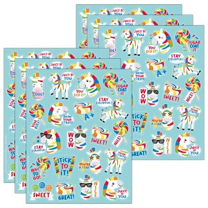 Eureka® Fruit Zebras Fruit Punch Scented Stickers, 80 Per Pack, 6 Packs - 1 of 3