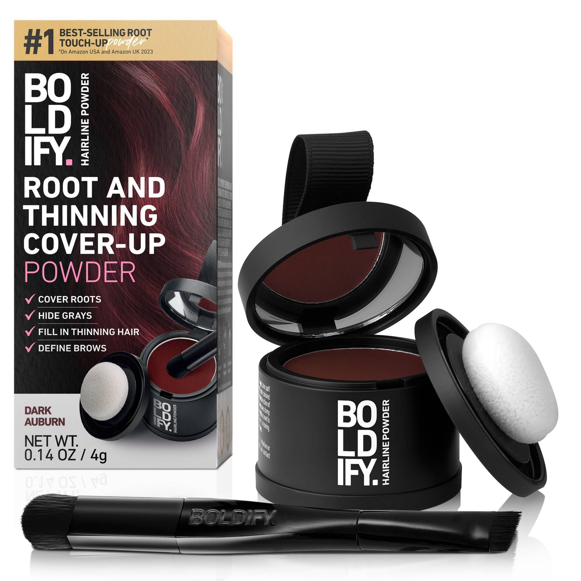 BOLDIFY Hairline Powder Root Touch Up Hair Color