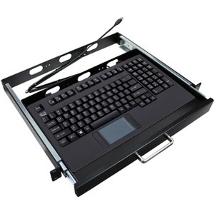 Adesso Touchpad Keyboard with Rackmount - Model AKB420UBMRP - 1 of 4