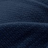 Whisper Organics, 100% Organic Woven Cotton Blanket, Breathable GOTS & Fairtrade Certified, Navy Blue - Queen/Full - 3 of 4