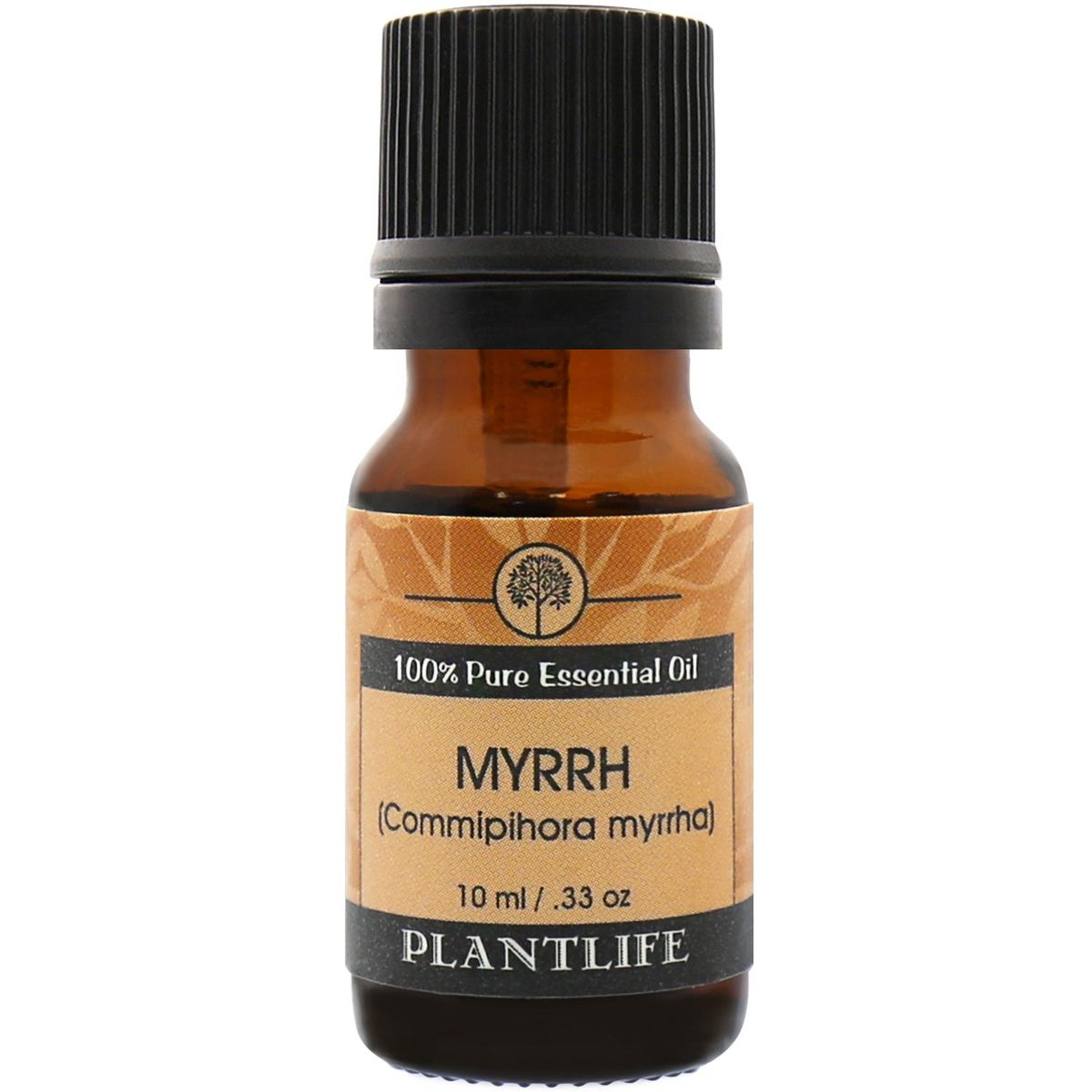 Plantlife Myrrh Essential Oil – 100% Pure & Therapeutic Grade – Natural, Undiluted & Steam-Distilled – No Additives or Fillers – 10ml Aromatherapy