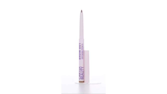 Carter Beauty Brow Out Defining Pencil - Eyebrow Pencil - Light - 0.007 oz, 2 of 9, play video