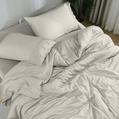 DOZ Bamboo Viscose Sheet Set, Organically Grown Bamboo, Buttery Soft, Cooling, High GSM, Deep Pockets