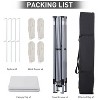 Ainfox 10'×10'  Portable Canopy With Carrying Bag - 4 of 4
