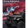 Ride On Cars w/ 2-Seater, 4 Wheels 24V Electric Vehicles with 2.4G Remote Control, Battery Powered Kids Car with 20" Wide Adjustable Seat - 3 of 4
