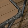 Vynxaria Patio Coffee Tables - 43.25" Wicker Outdoor Table with Storage Shelf - 4 of 4