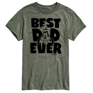 Men's - Disney - Goofy Best Dad Ever Short Sleeve Graphic T-Shirt - 1 of 4