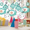 Big Dot of Happiness Medical School Graduation Doctor Decorations Hanging Swirls - Set of 40 - 2 of 4