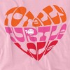 Teenaged Mutant Ninja Turtles Valentine's Totally Turtle Love Kids T Shirt For Toddler Boys And Girls, Pink - 3 of 4