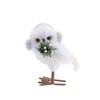 Winter Owl Figurines – Set of 3 - 4 of 4