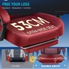 GTPLAYER Gaming Chair Fabric with Extra Wide Seat, Pocket Spring Cushion, Big and Tall Gaming Chairs for 300LBS - 3 of 4